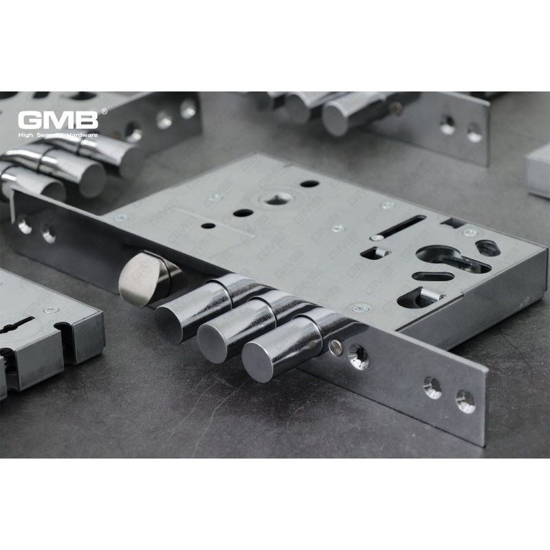 Cerradura de puerta de alta seguridad, cuerpo de cerradura resistente, cerradura de puerta de embutir de puerta exterior (816)