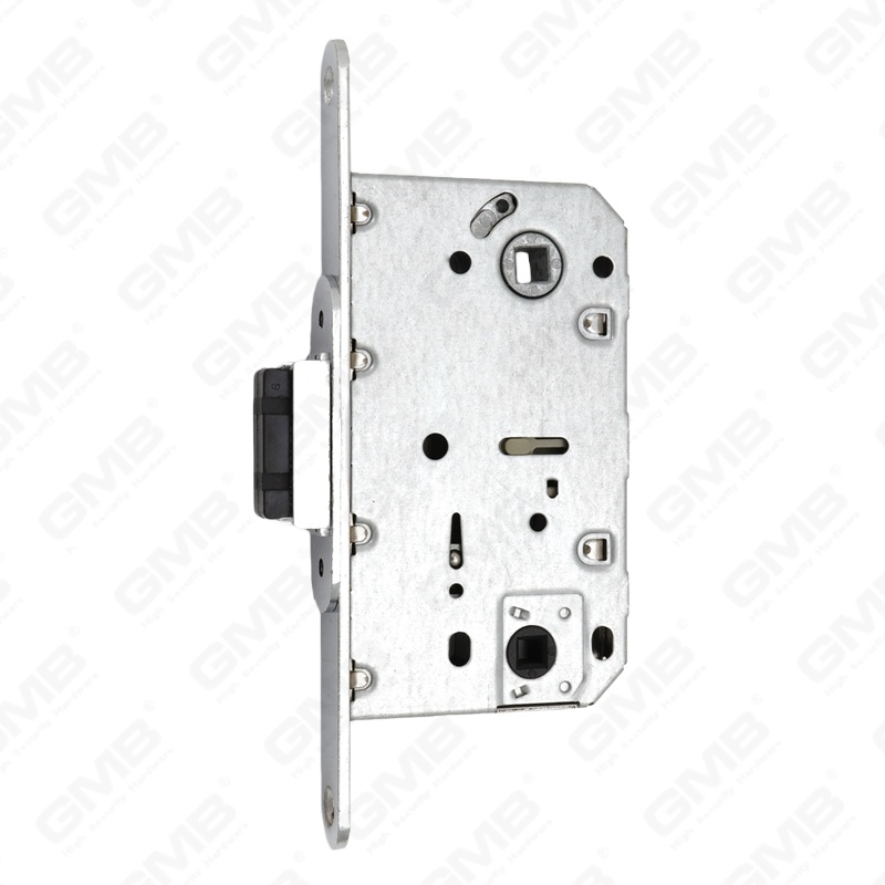Cerradura de puerta de embutir de seguridad Pestillo magnético Cuerpo de cerradura magnética Placa de cierre diferente disponible (CX410B-S)