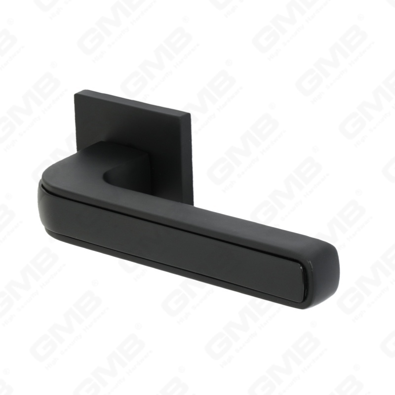 Nueva decoración moderna de la casa manija de puerta de aluminio en roseta redonda