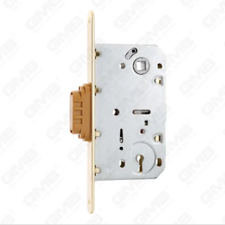 Cerradura de puerta de embutir de seguridad Pestillo magnético Cuerpo de cerradura magnética Placa de cierre diferente disponible llave de zamak (CX410K-S)