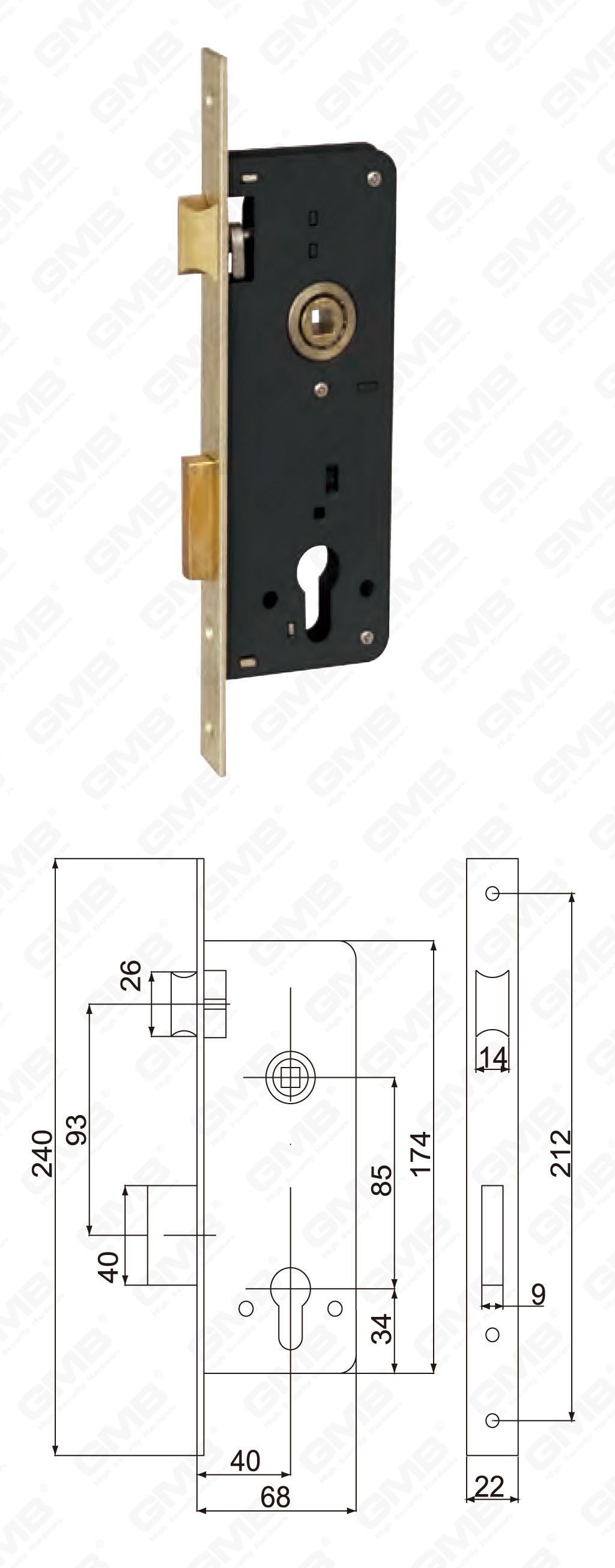 02 Bloqueo de mortaja 第五 部分 _7011A-46