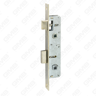 Cerradura de puerta de aluminio de alta seguridad Cerradura estrecha Agujero de WC Cuerpo de cerradura giratoria (153-20BB 25BB 30BB 35BB)