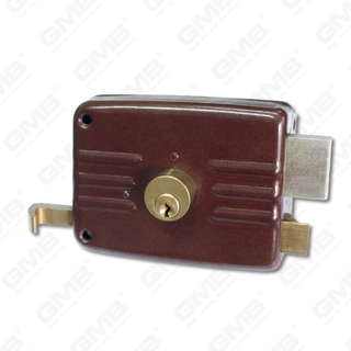 Seguridad Nigh Latch Lock Deadbolt Rim Lock Rim Cylinder Lock (9710)