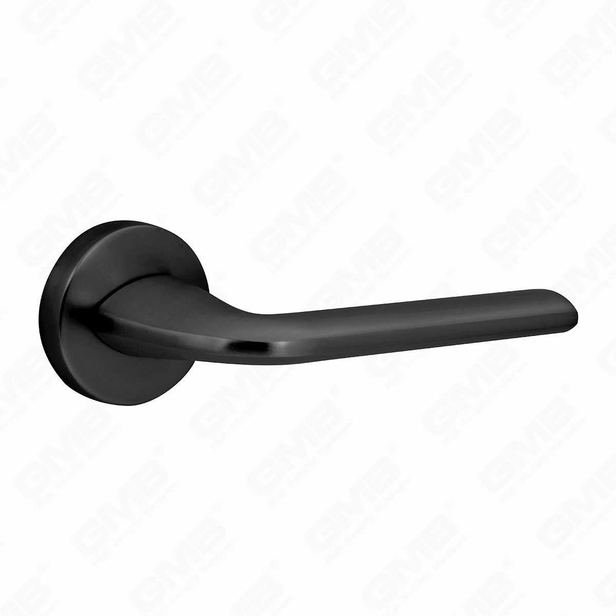 Manija de cerradura de puerta dividida de aleación de zinc sólido simple y moderna en roseta redonda （Z062401）