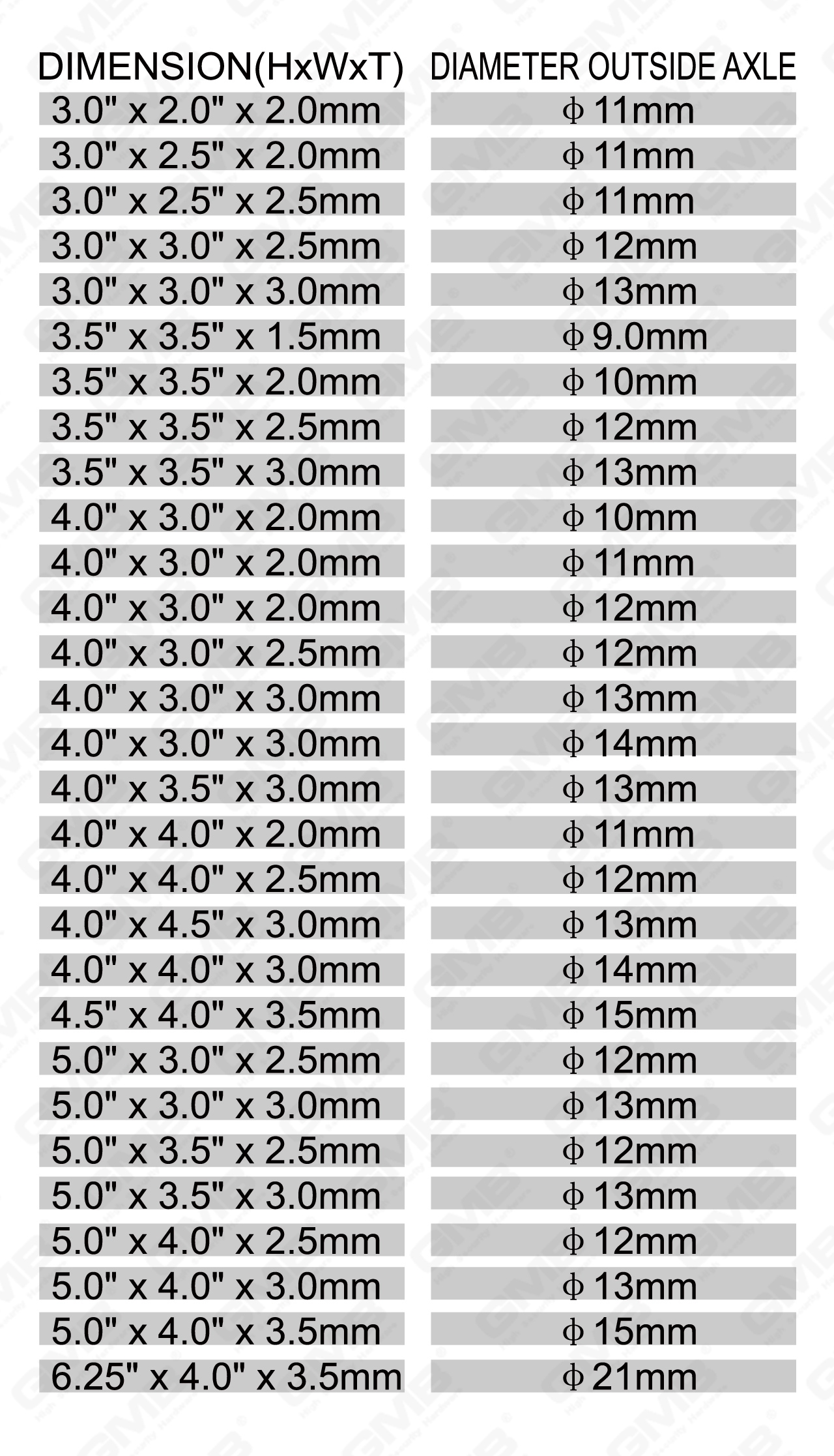 Stainless Steel Hinge Series_LDL-111-32