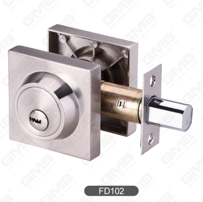Localización de puertas de acero de acero de doble cilindro de calidad segura [FD102]