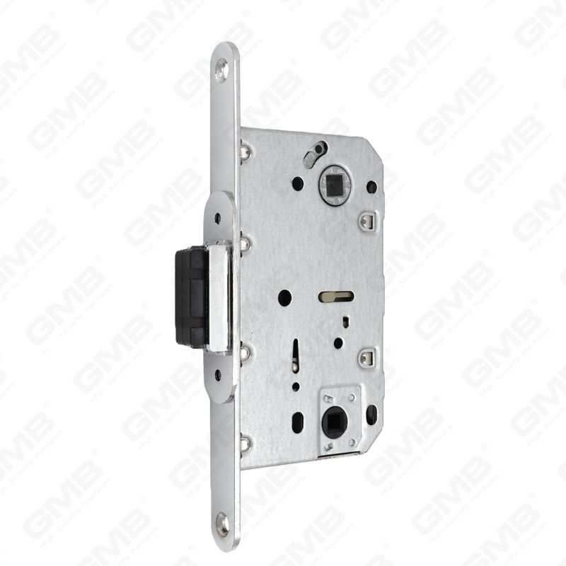 Cerradura de puerta de embutir de seguridad Pestillo magnético Cuerpo de cerradura magnética Placa de cierre diferente disponible (CX410B-S)