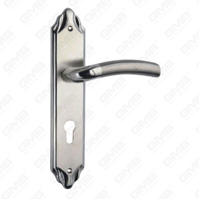 Manija de palanca de la palanca de la puerta de acero inoxidable de alta calidad #304 (HL810-HK37-SS)