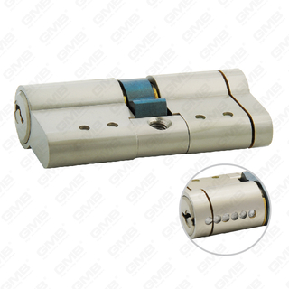 Cilindro de alta seguridad con tira rompedora y broche Best Cilindro de alta seguridad con llave de latón para dormitorio [GMB-CY-33]