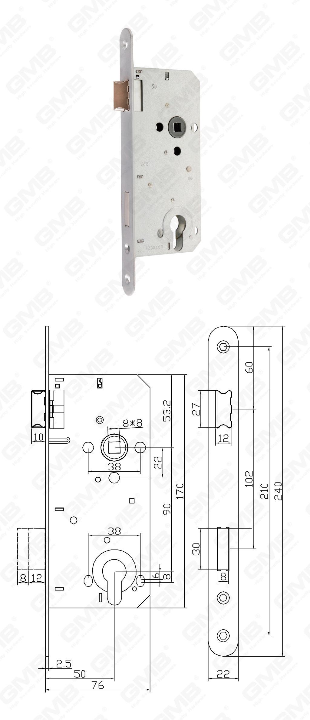 02 Bloqueo de mortaja 第二 部分 _PZ90.50R-106