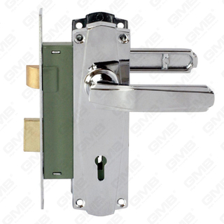 Juego de cerradura de puerta de alta seguridad con pestillo Juego de cerradura Manija de cerradura de caja de cerradura (0223)
