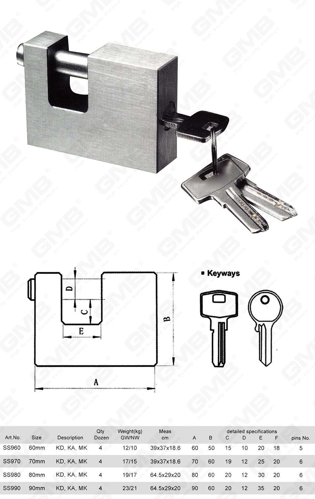 挂锁 网站 图 3_ 【750】 Candado de acero inoxidable de tipo rectangular -70