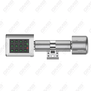Formas de alta seguridad en múltiples personas con contraseña de huella digital IP66 Cilindro de bloqueo de puertas electrónicas inteligentes sin llave (5C04)