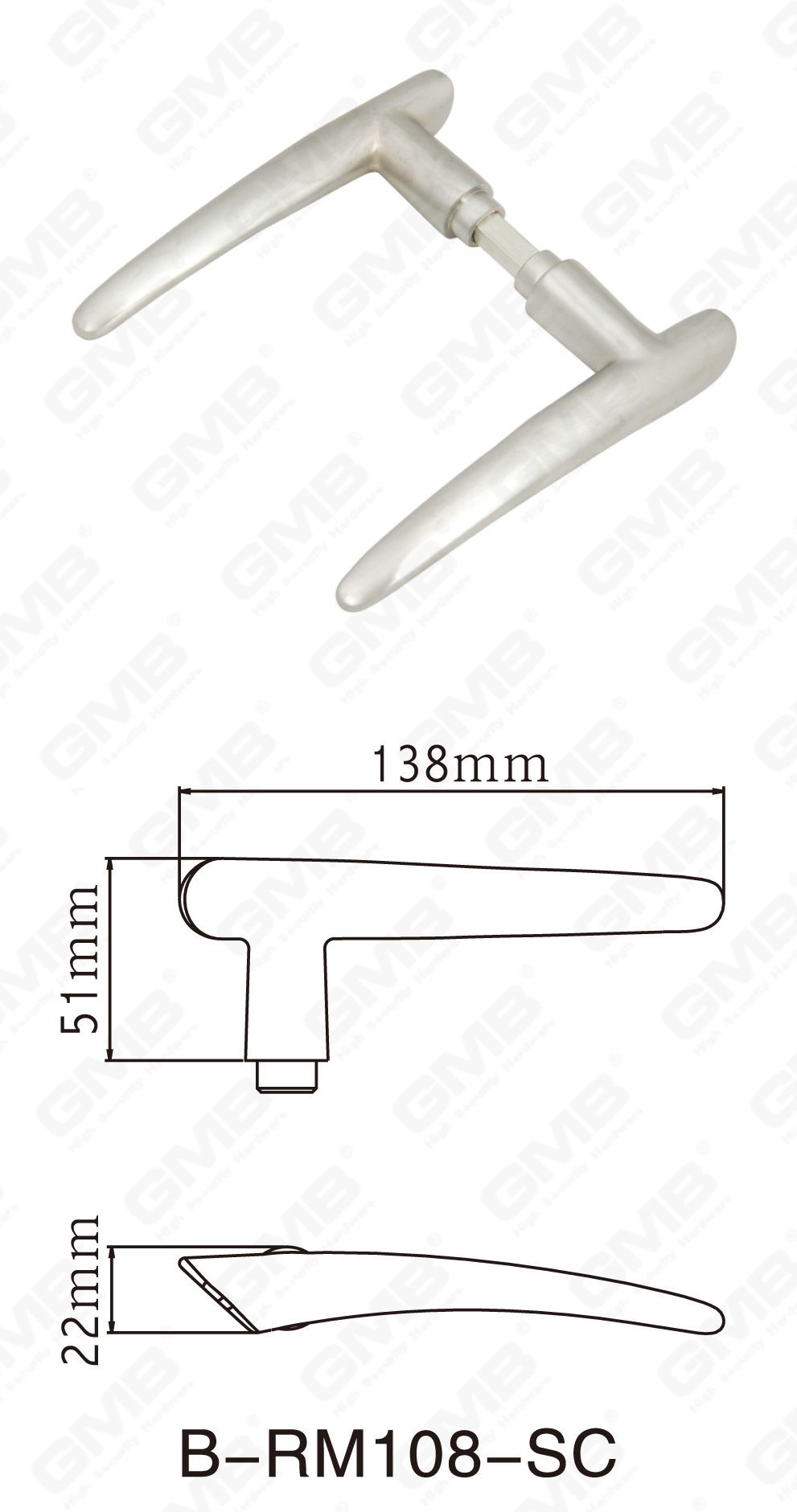 06 Mango de lat&oacute;n _B-RM108-SC-18