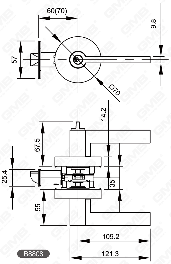 02 Serie de bloqueo de palanca tubular de alta resistencia-14