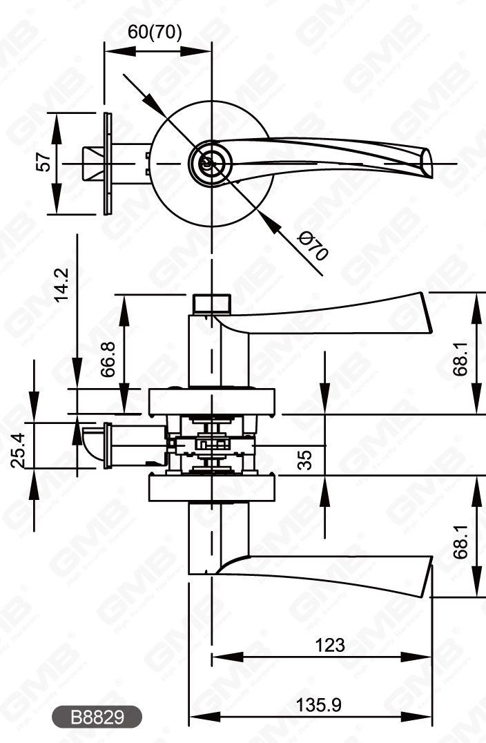 02 Serie de bloqueo de palanca tubular de alta resistencia-40