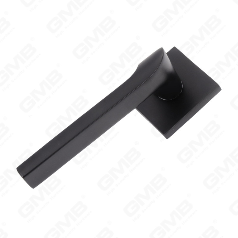 Nueva decoración moderna de la casa manija de puerta de aluminio en roseta redonda