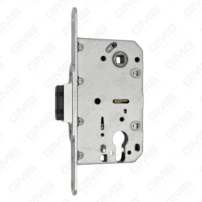 Cerradura de puerta de embutir de seguridad Pestillo magnético Cuerpo de cerradura magnética Placa de cierre diferente disponible (CX410C-S)
