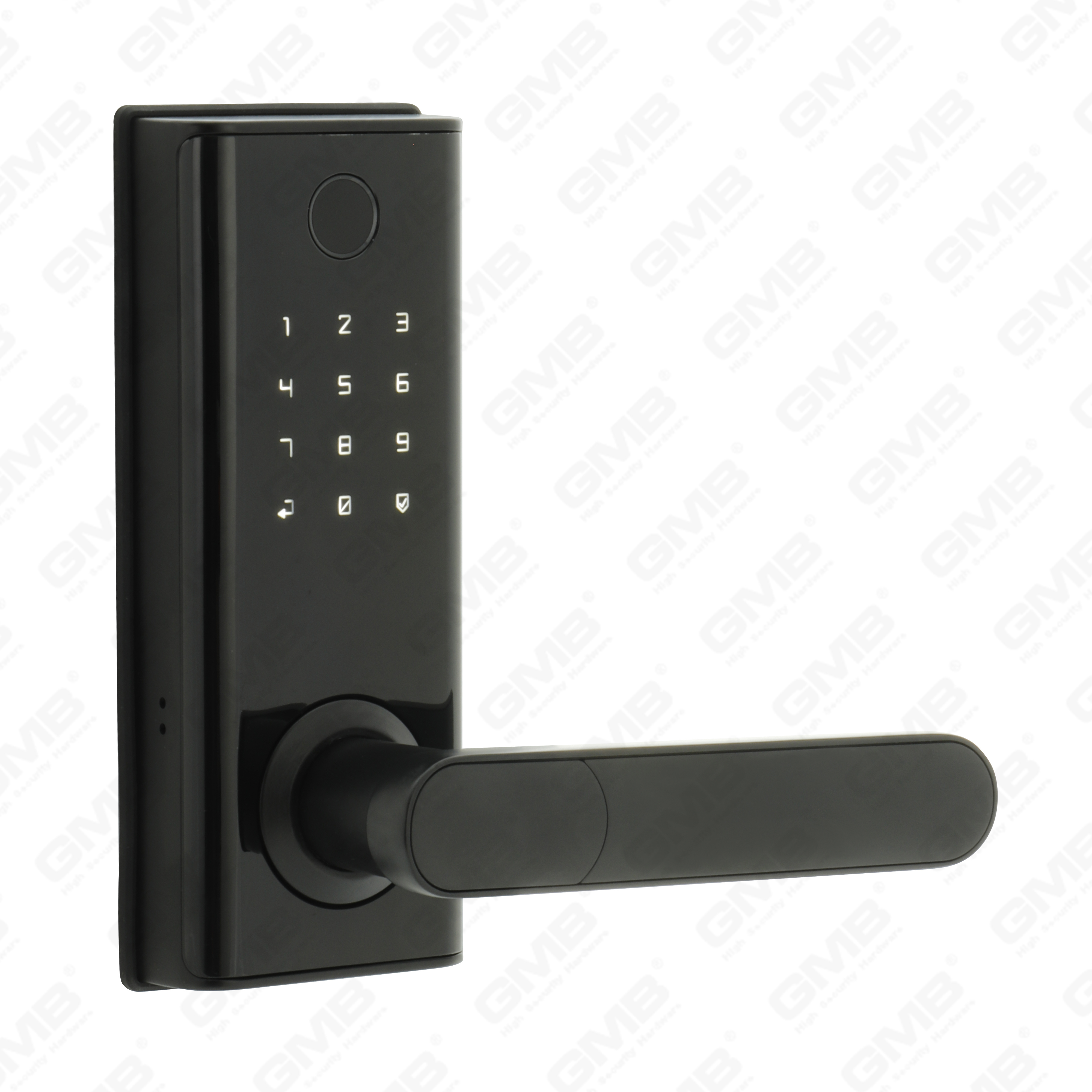 Entrada de llave impermeable estándar estadounidense Tuya/TT Wireless Digital Password Hinglet MF Tarjeta Smart Door Lock (A014)