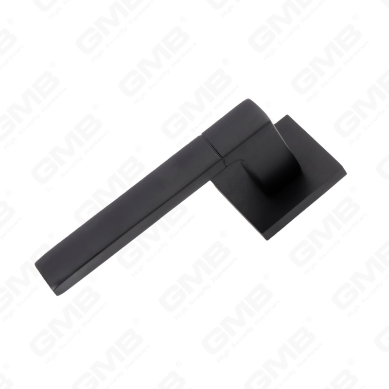 Nueva decoración moderna de la casa manija de puerta de aluminio en roseta redonda