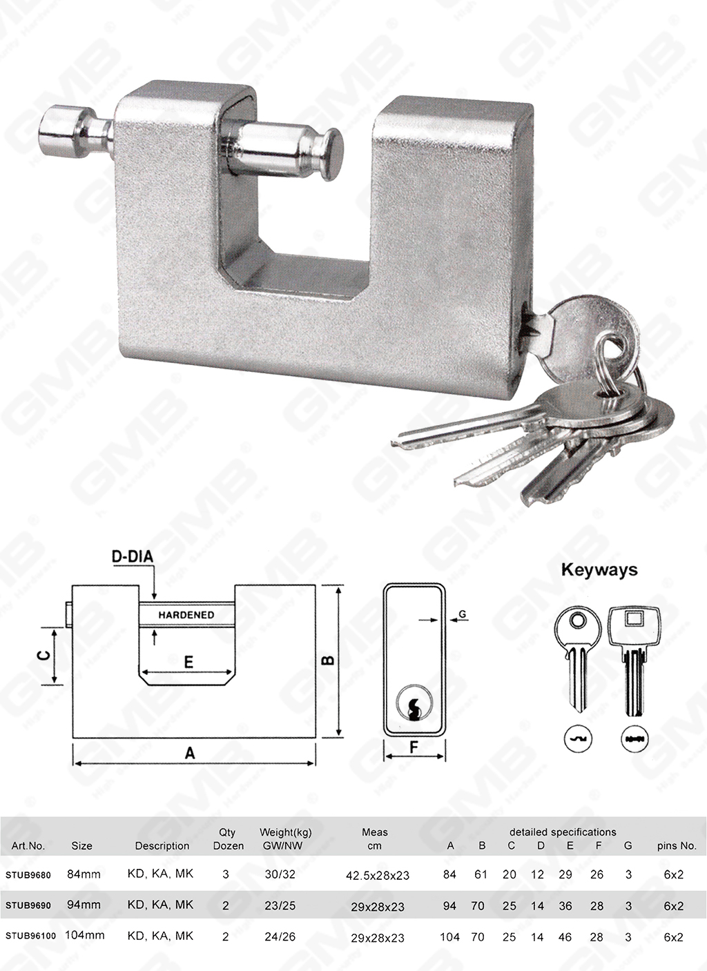挂锁 网站 图 图 3_ 【096】 Cubierta de acero blindada candado-14