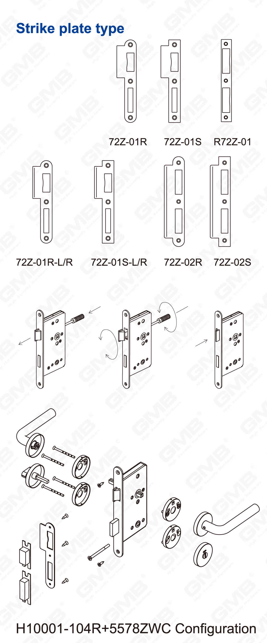 04 Lock_4578ZWC-36 de acero inoxidable