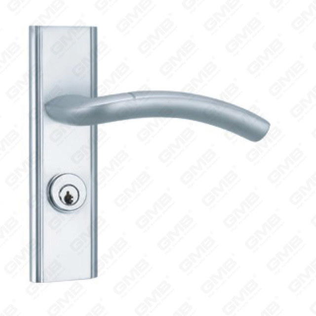 Tirador de puerta de aluminio oxigenado en la placa de la placa de la manija de la puerta (G364-G79)