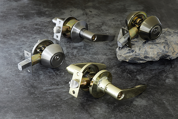 Perilla y cerradura tubular