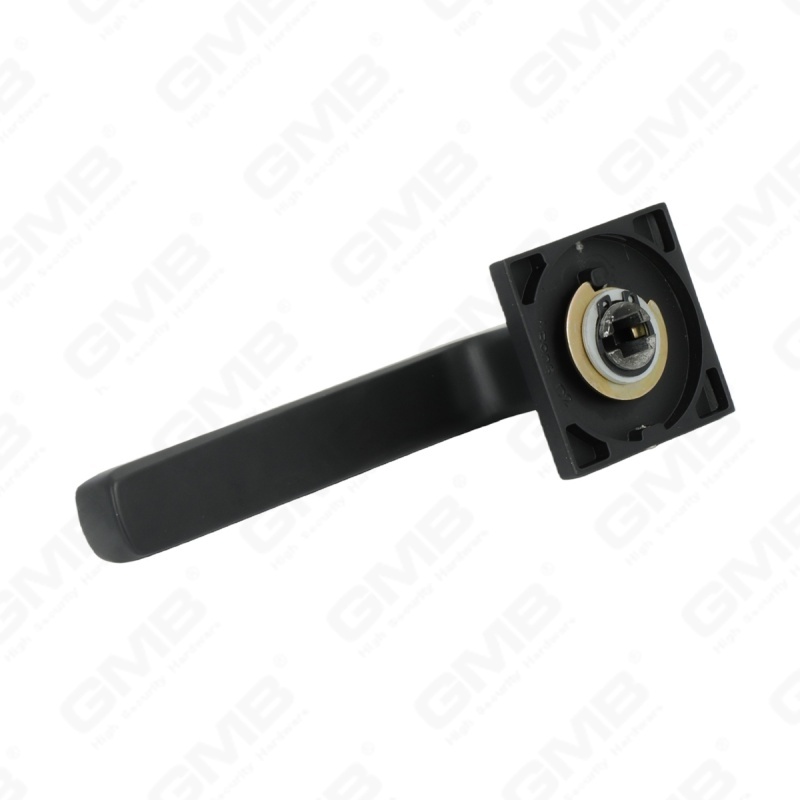 Nueva decoración moderna de la casa manija de puerta de aluminio en roseta redonda