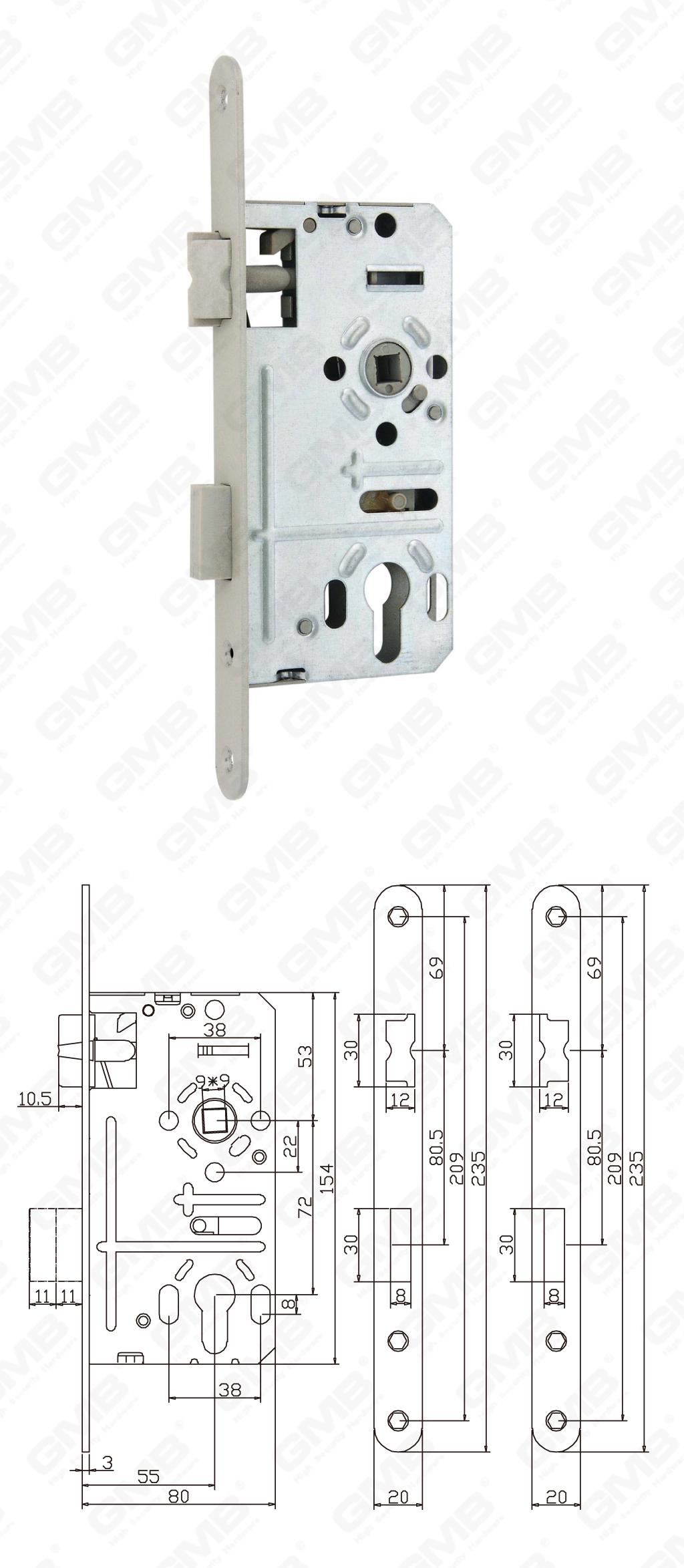 02 Cerradura de embutir第三部分_7#-60