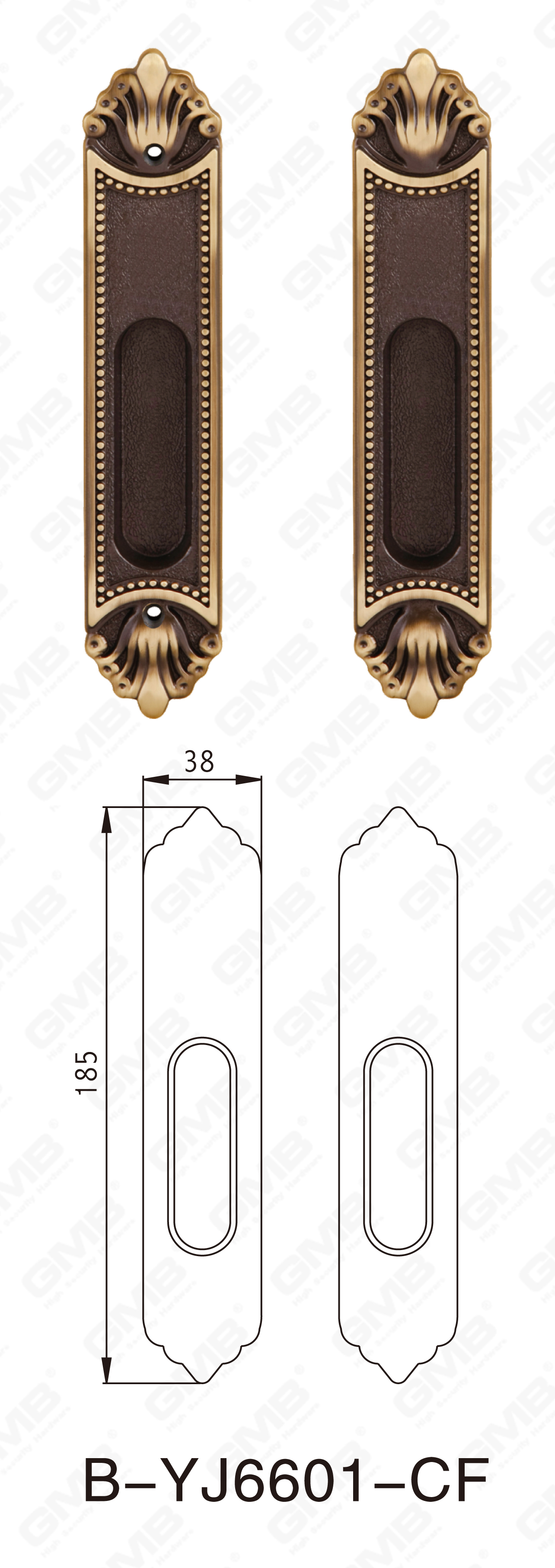 06 Brass Handle_B-YJ6601-CF-70