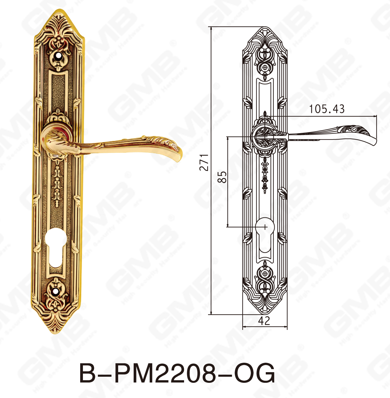 06 Brass Handle_B-PM2208-OG-22