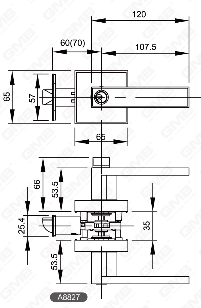 02 Serie de bloqueo de palanca tubular de alta resistencia-36-36