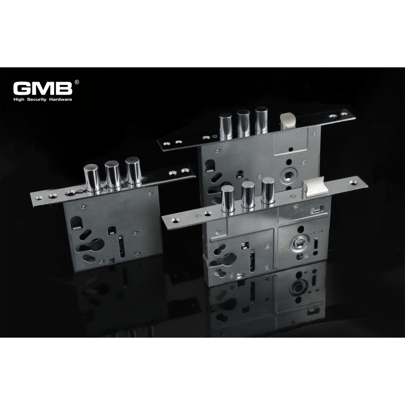 Cerradura de puerta de alta seguridad, cuerpo de cerradura resistente, cerradura de puerta de embutir de puerta exterior (816)