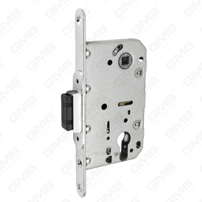 Cerradura de puerta de embutir de seguridad Pestillo magnético Cuerpo de cerradura magnética Placa de cierre diferente disponible (CX410C-S)