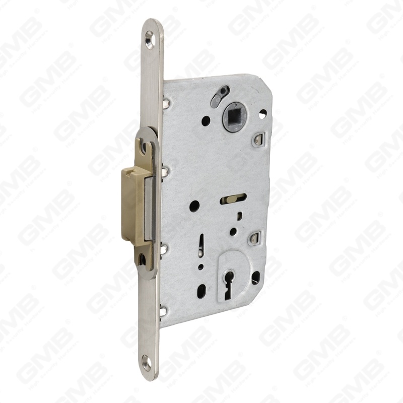 Cerradura de puerta de embutir de seguridad Pestillo magnético Cuerpo de cerradura magnética Placa de cierre diferente disponible llave de zamak (CX410K-S)