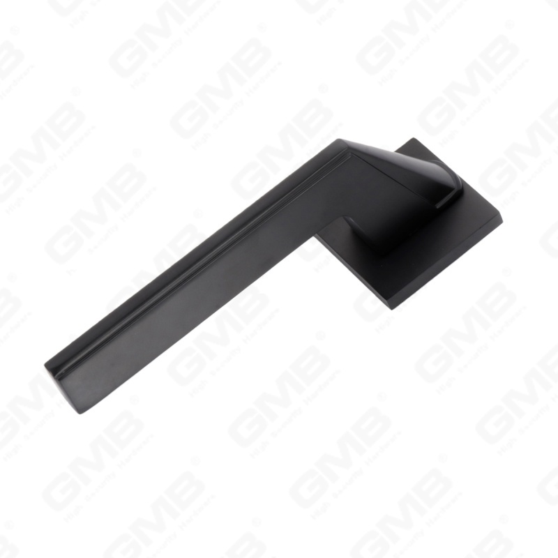 Nueva decoración moderna de la casa manija de puerta de aluminio en roseta redonda