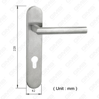 Manija de palanca de la palanca de la puerta de acero inoxidable de alta calidad #304 (SH88-SY03-SS)
