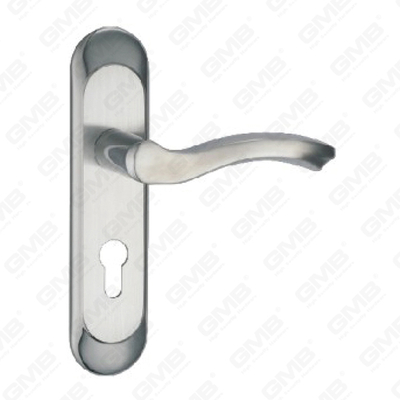 Manija de palanca de la palanca de la puerta de acero inoxidable de alta calidad #304 (HM504-HK15-SS)
