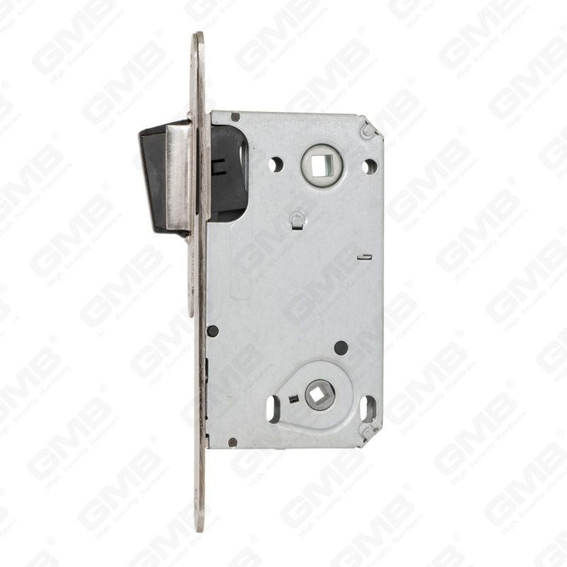 Cerradura de puerta de embutir silenciosa con embutir de seguridad, cierre magnético, cuerpo de cerradura con orificio para WC (CX9050B)
