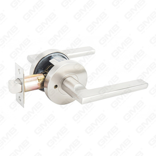 Cerradura de puerta interior de aleación de zinc/aluminio estándar ANSI UL, cerradura de palanca de manija de seguridad cilíndrica comercial tubular (9270)