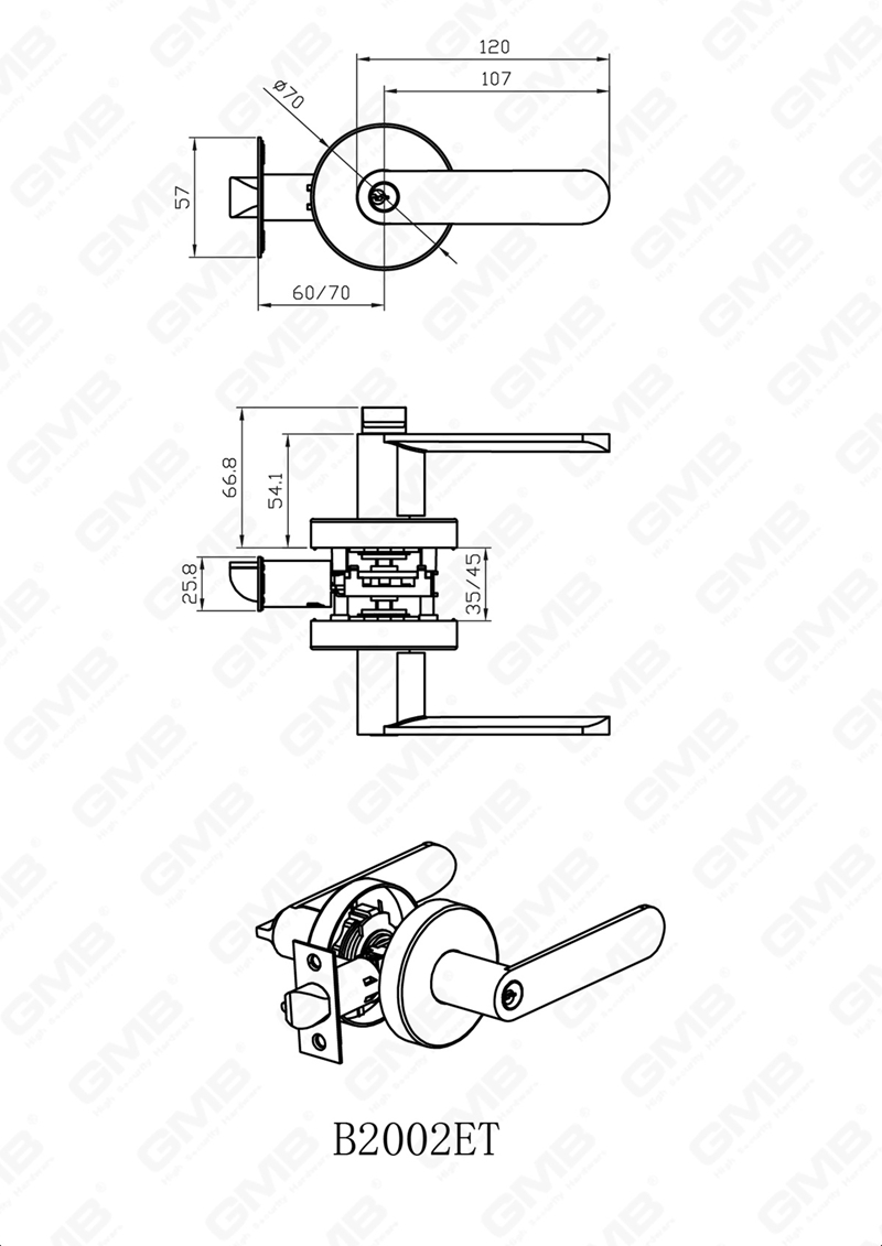 CERRADURA TUBULAR RESISTENTE 1200 LF