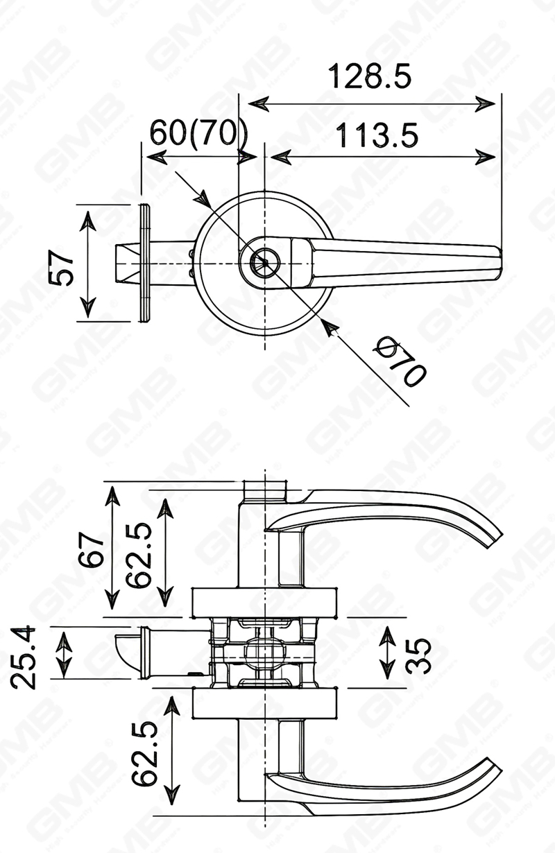 CERRADURA TUBULAR RESISTENTE 1200 Z