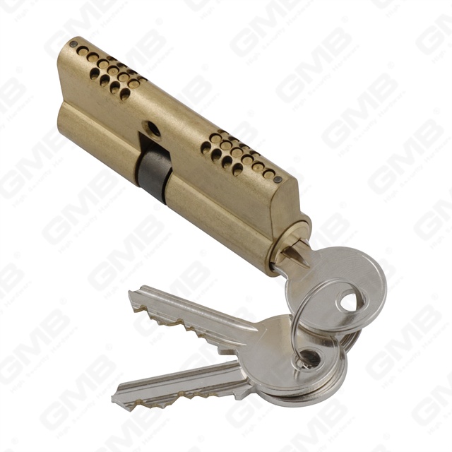 Cilindro de alta seguridad con tres filas de pasadores Cilindro de alta seguridad de alta calidad con llaves para puerta [GMB-CY-22]