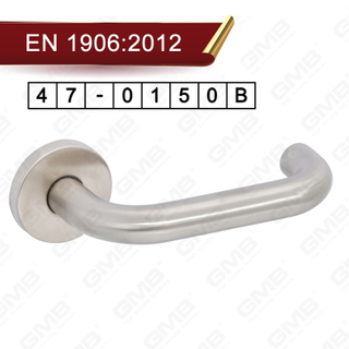 Manija de puerta de madera de acero inoxidable #304 de alta calidad/manija de palanca (LHT01)