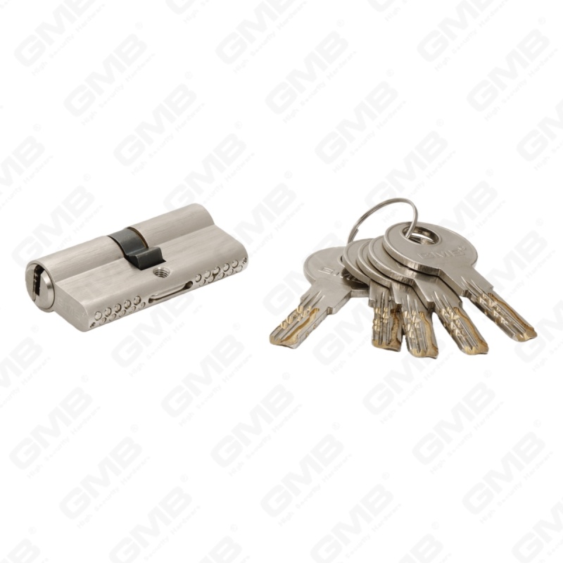 En1303 Cilindro de cerradura de puerta de latón de perfil europeo de alta seguridad con chavetero de serpiente (G170 PRO 64)
