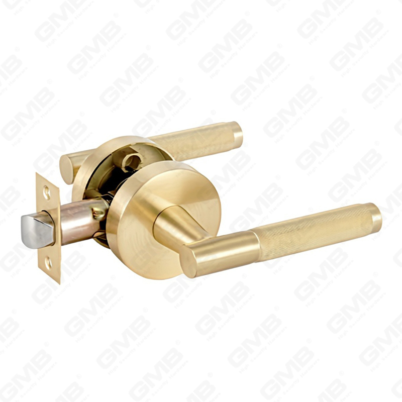 Cerradura de puerta interior de aluminio/aleación de Zinc estándar ANSI UL, cerradura de palanca de manija de seguridad cilíndrica comercial Tubular (9163X)
