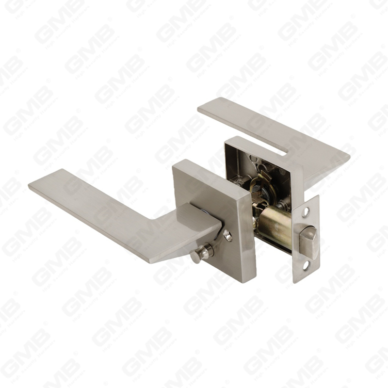 Cerradura de puerta interior de aluminio/aleación de Zinc estándar ANSI UL, cerradura de palanca de manija de seguridad cilíndrica comercial Tubular (9168)