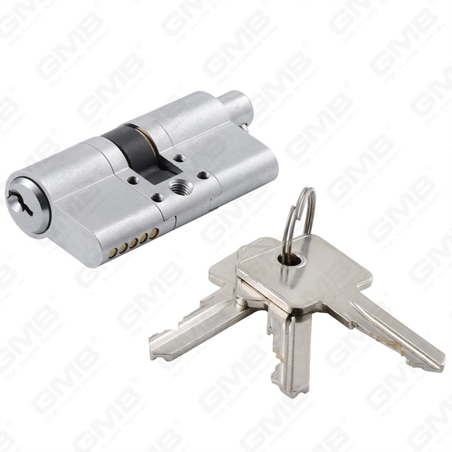 En1303 Cilindro de cerradura de puerta modular de extensión de latón de perfil europeo de alta seguridad (GMB-CY-37T)