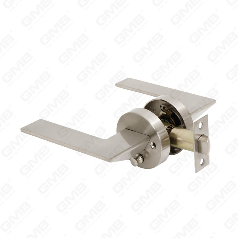 Cerradura de puerta interior de aluminio/aleación de Zinc estándar ANSI UL, cerradura de palanca de manija de seguridad cilíndrica comercial Tubular (9168)